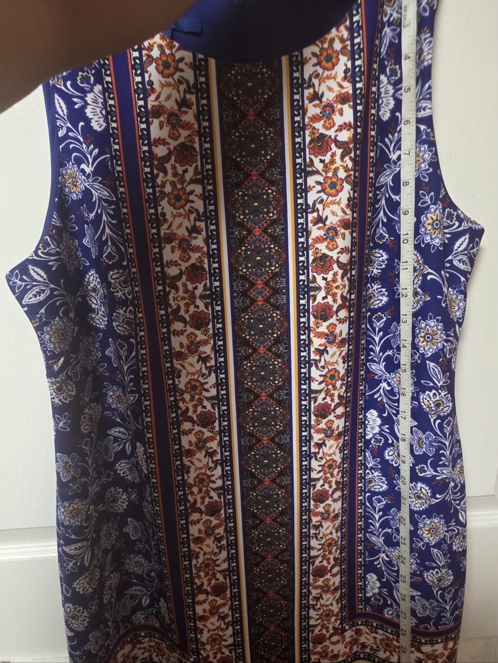 "Batch of 2 Apt dresses 9.Size XL/16 - Paisley and Fuchsia print" - Picture 15 of 16